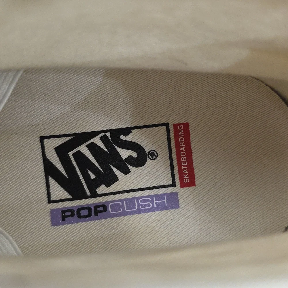 Vans Skate Crockett High White Red Mens 13 Womens 14.5 New